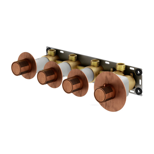Комплект смесителя для душа Plumberia Selection Modular IXO KITXMT1801RS