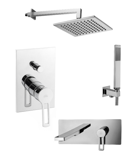 Комплект для душа PAFFONI Ringo KITRIN015CR105