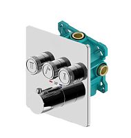 Комплект смесителя для душа с термостатом Plumberia Selection KITPSB2903CR