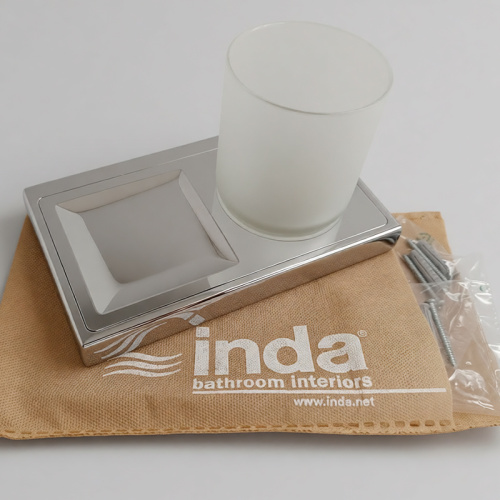 Модуль со стаканом и полочкой INDA CLAIRE A7178ACR21 фото 8