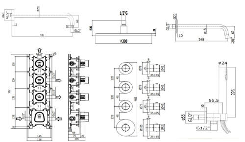 Комплект для ванны PAFFONI Modular Box KITMB019HGSP046KING фото 2