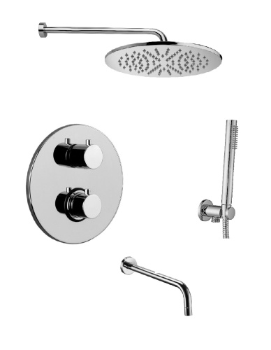 Комплект для ванны PAFFONI Light KITLIQ019CR141KING