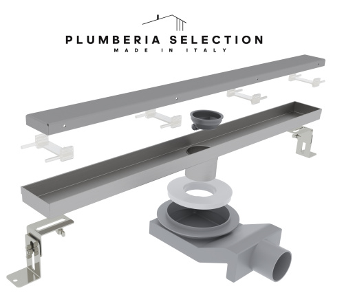 Душевой трап PLUMBERIA SELECTION PSL LINEAR PSL50MT фото 4