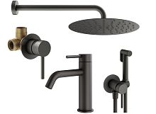Комплект для душа Plumberia Selection IXO KITZXO01GR53